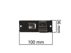 CCD штатная камера заднего вида с динамической разметкой AVEL Electronics AVS326CPR (#061) для MITSUBISHI PAJERO IV/ PAJERO SPORT I (1998-2008), фото 2
