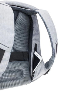 Рюкзак для ноутбука до 14 дюймов XD Design Bobby Compact, серый/розовый, фото 5