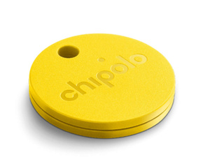 Умный брелок Chipolo PLUS с увеличенной громкостью и влагозащищенный, желтый, фото 2