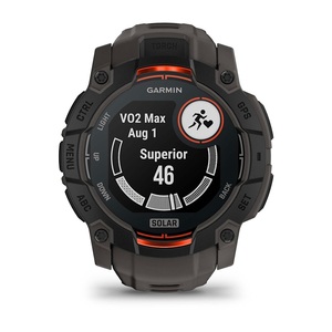 Часы Garmin Instinct 3 50mm Solar Black with Charcoal Silicone (010-02935-40G), фото 14