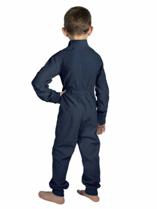 Комбинезон флисовый Norfin KIDS THERMO NAVY 04 (темно-синий р.140-146), фото 3