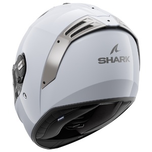 Шлем Shark SPARTAN RS BLANK White/Silver Glossy (XS), фото 2