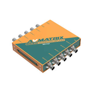 Усилитель-распределитель AVMATRIX SD1191 3G-SDI 1x9 с восстановлением тактовой частоты, фото 4