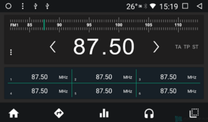 Штатная магнитола Parafar с IPS матрицей для Hyundai Santa Fe 2018+ на Android 7.1.2 (PF210K), фото 7