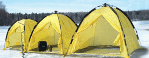 Палатка рыболовная зимняя Holiday EASY ICE 150х150 жел., фото 4