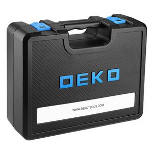 Гайковерт аккумуляторный бесщеточный DEKO DKIS, 20В, 2*4.0Ач, 400Нм, в кейсе, фото 6