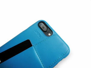 Чехол ZAVTRA для iPhone 7 Plus из натуральной кожи, голубой, фото 2