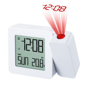 Часы проекционные Oregon Scientific RM338PX, с термометром, белые, фото 1