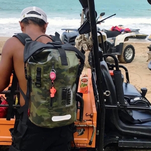 Влагозащитный рюкзак Stream Trail Dry Tank Camo Green 25L, фото 2