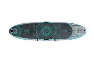 Сапборд Karma Grey-celadon/Серо-бирюзовый 320x83x15 см, фото 2