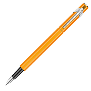 Carandache Office 849 Fluo - Оранжевый флуоресцентный, перьевая ручка, F, подарочная коробка, фото 1