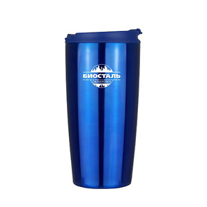 Термокружка Biostal Crosstown (0,5 литра), синяя, фото 1