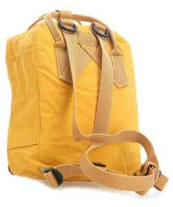 Рюкзак Fjallraven Kanken Mini, желтый, 20х13х29 см, 7 л, фото 6