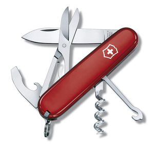 Нож Victorinox Compact, 91 мм, 15 функций, красный, фото 1
