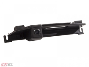 CMOS штатная камера заднего вида AVEL AVS312CPR для NISSAN TIIDA HATCHBACK (#066), интегрированная с ручкой багажника, фото 3