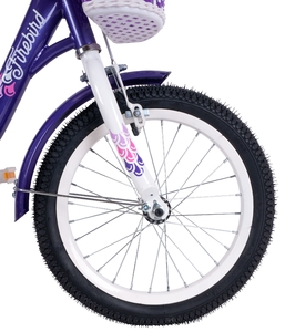 Велосипед Tech Team Firebird 16" фиолетовый (сталь) 2023, фото 3