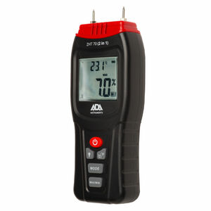 Измеритель влажности и температуры контактный ADA ZHT 70 (2 in 1) (древесина, стройматериалы, температура воздуха), фото 3