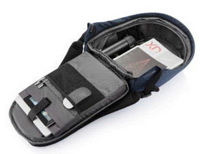 Рюкзак для ноутбука до 15,6 дюймов XD Design Bobby Pro, синий, фото 14
