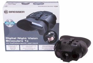 Бинокль ночного видения цифровой Bresser 1–2x, с креплением на голову, фото 13