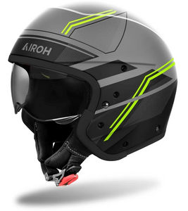 Шлем Airoh J110 SLIM Yellow Matt S (матовый), фото 3