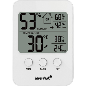 Термогигрометр Levenhuk Wezzer BASE L30, белый, фото 1