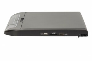 Автомобильный потолочный монитор 13.3" со встроенным Full HD медиаплеером ERGO ER13S (черный), фото 4