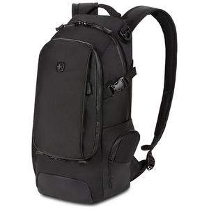 Рюкзак Swissgear, чёрный, 24х15,5х46 см, 15,5 л, фото 2