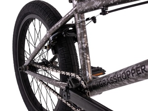 Велосипед BMX Tech Team Grasshopper 20"х20,8" серый 2024, фото 5