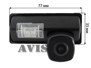 CCD штатная камера заднего вида AVEL AVS321CPR для SUZUKI SX4 SEDAN (#065), фото 2