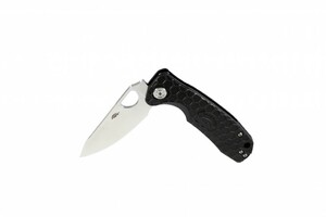 Нож Honey Badger Leaf M с чёрной рукоятью, фото 4
