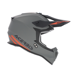 Мотошлем кроссовый Acerbis Linear 22-06 матовый Grey XL, фото 4