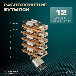 Винный шкаф Meyvel MV12-CBF1, фото 12