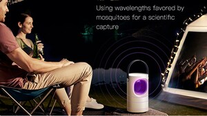 Отпугиватель комаров Baseus Purple Vortex USB Mosquito Lamp (White), фото 15