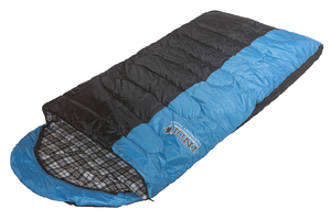 Спальный мешок INDIANA Vermont Plus L-zip от -15 °C (одеяло с подголовником, фланель, 195+35X85 см), фото 1