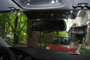 Зеркало заднего вида с монитором 2.7" и видеорегистратором AVEL AVS0366DVR, фото 9