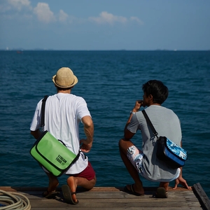 Сумка влагозащитная Stream Trail Shell Lime 8.6L, фото 2