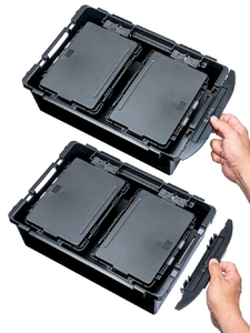 Коробка-трансформер рыболовная Meiho TRANSFORM A 361x246x111, фото 6