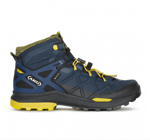 Ботинки треккинговые AKU ROCKET MID GTX, blue/mustard, р.9,5 (44), фото 2