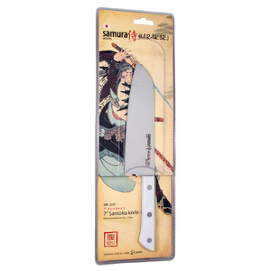 Нож Samura сантоку Harakiri, 17,5 см, корроз.-стойкая сталь, ABS пластик, фото 6