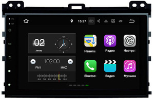 Штатная магнитола FarCar s130+ для Toyota LC Prado 120 на Android (W456BS), фото 1