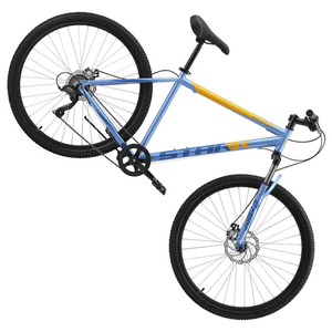 Велосипед Stark'23 Respect 29.1 D Microshift голубой металлик/синий/оранжевый 20", фото 3