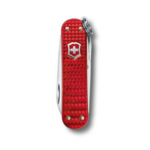 Нож-брелок Victorinox Classic SD Precious Alox Iconic Red, 58 мм, 5 функций, "Iconic Red", фото 2