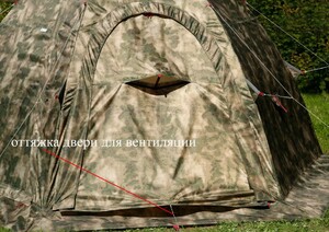 Всесезонная универсальная палатка Лотос 5УТ Шторм (оливковый цвет), фото 10