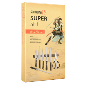 Набор ножей 8 в 1 Samura Harakiri, корроз.-стойкая сталь, ABS пластик, фото 11