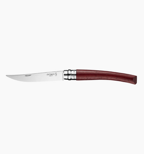 Нож филейный Opinel №10, нержавеющая сталь, рукоять бубинга, фото 1