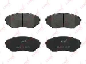 Колодки тормозные передние LYNXauto BD-5113. Для: MAZDA(Мазда) MPV(LV/ LW) 2.5D-3.0 95-06/ E-Serie 2.0-2.2D 91-04, фото 2