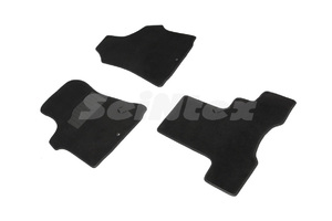 Ворсовые LUX коврики в салон Seintex для Hyundai H1 GRAND STAREX 2010-н.в. (черные, 89612)