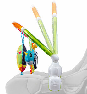 Дуга с подвесными игрушками Benbat на кроватку/коляску Dazzle Play Arches Rainbow, фото 3
