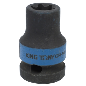 Головка торцевая ударная глубокая TORX Е-стандарт 3/4", E18, L = 110 мм KING TONY 647518M, фото 1