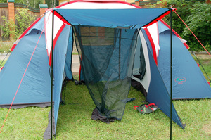 Палатка Canadian Camper SANA 4 PLUS, цвет royal, фото 5